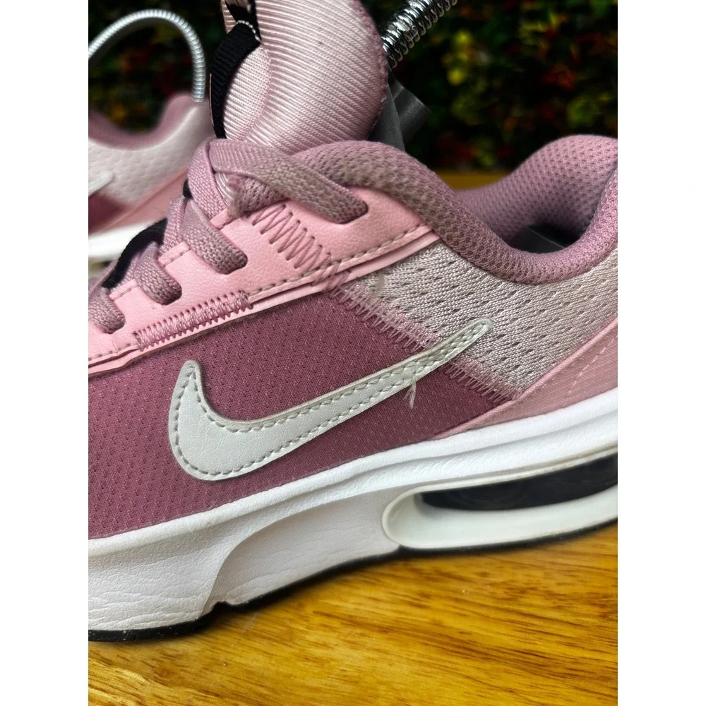 Nike Air Max INTRLK Lite Kids Pink White Running Shoes DH9394-601 Size 13C